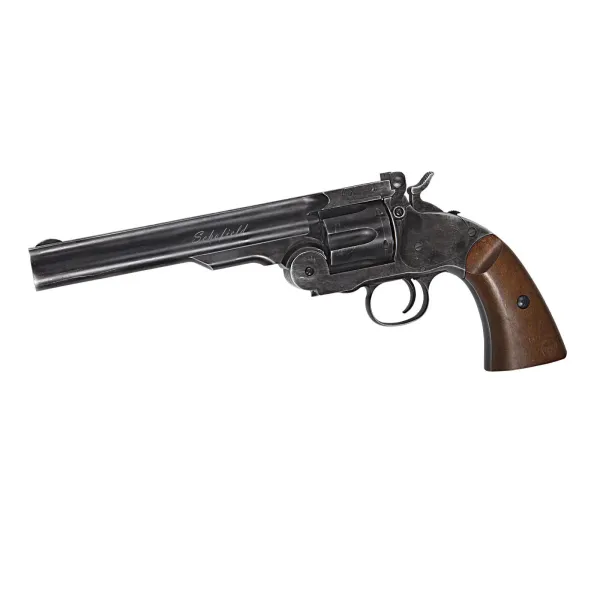 Revolver SCHOFIELD 6 CO2 Noir FULL METAL 4.5 PLOMBS