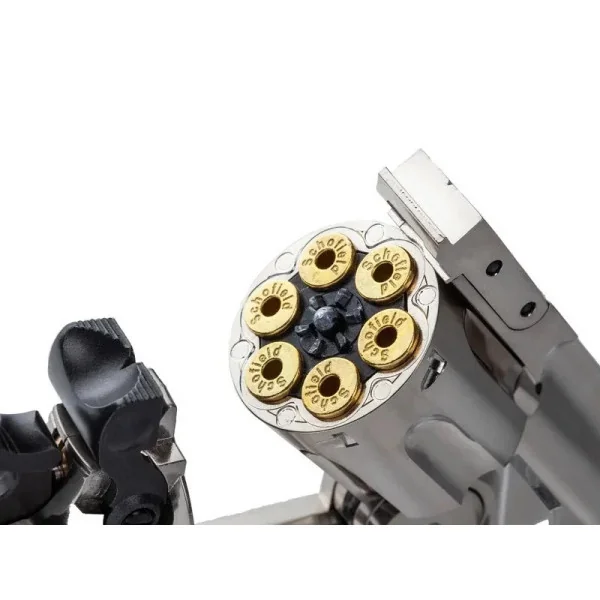 ASG REVOLVER SCHOFIELD 6 CO2 IVORY FULL METAL 4.5 PLOMBS