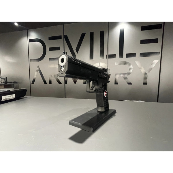 Pistolet TANFOGLIO STOCK III EXTREM PRO OR 9x19  Chez DEVILLE ARMORY. Votre armurerie en ligne.