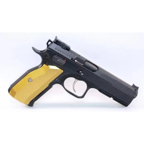 Grips M-ARMS Monarch 2 pour CZ SHADOW 2 Doré