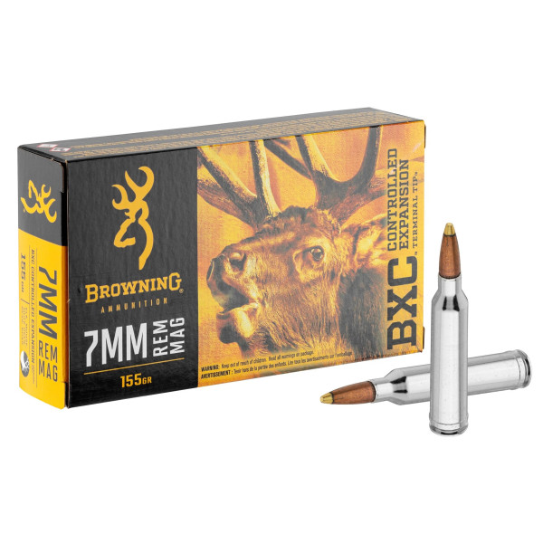 Cartouches Browning 7 mm Rem  Chez DEVILLE ARMORY. Votre armurerie en ligne.