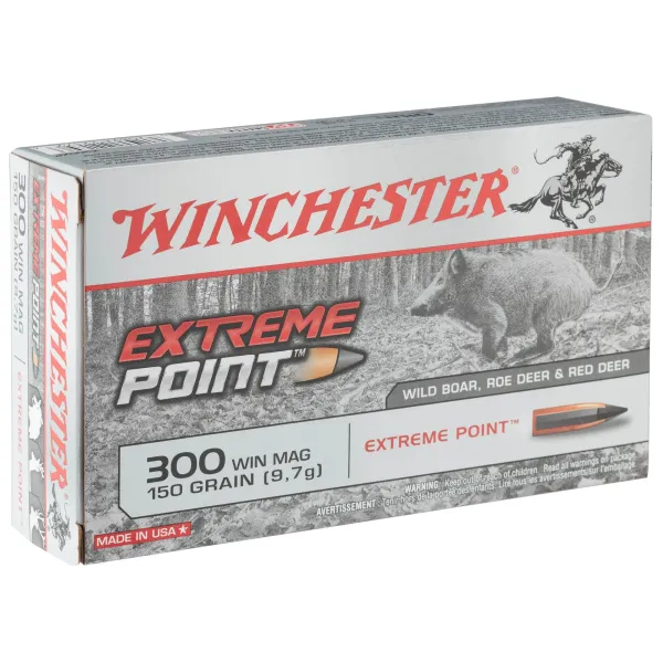 Cartouches Winchester cal . 300 Win Mag - grande chasse