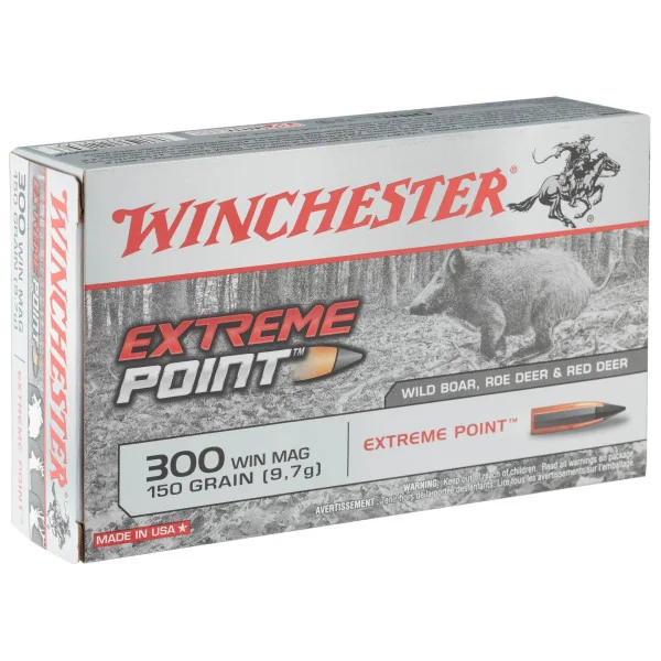 Cartouches Winchester cal . 300 Win Mag - grande chasse