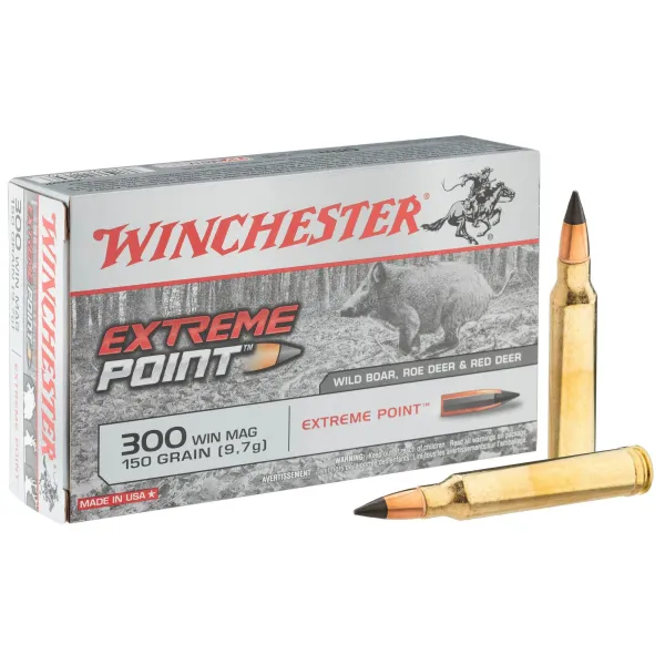 Cartouches Winchester cal . 300 Win Mag - grande chasse