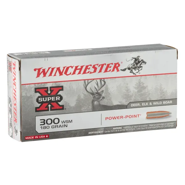 Cartouches Winchester Cal. 300 WSM