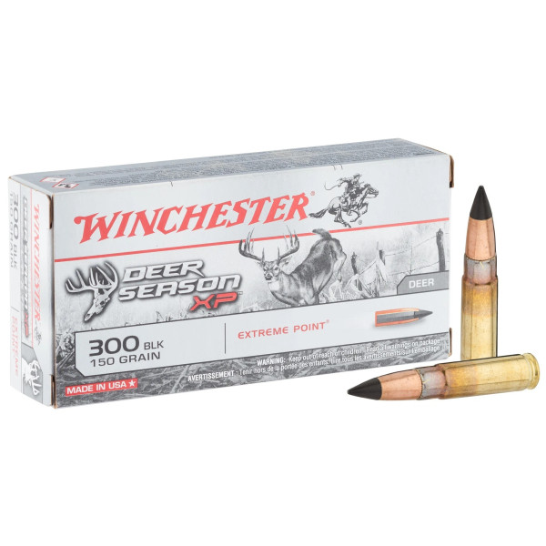  Cartouches Winchester Cal. 300 Blackout  Chez DEVILLE ARMORY. Votre armurerie en ligne.