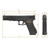 Pistolet Glock 17L Gen5 MOS 9x19 !! Fin de serie !!