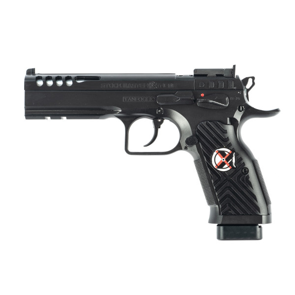 Pistolet Tanfoglio Stock master extreme OR 9X19  Chez DEVILLE ARMORY. Votre armurerie en ligne.