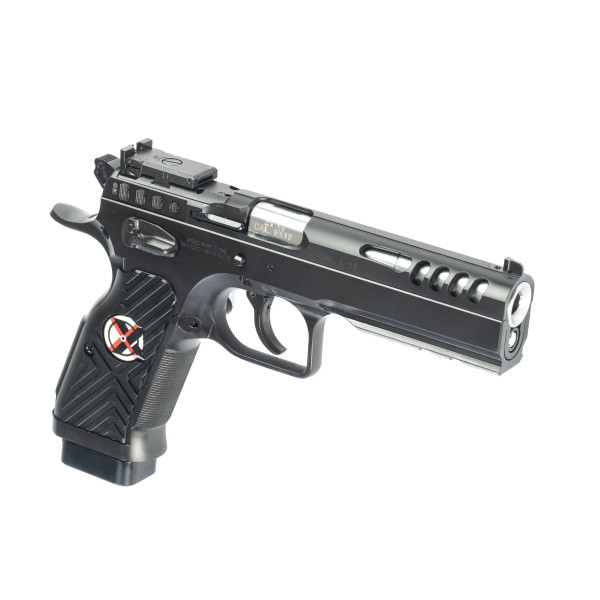 Pistolet Tanfoglio Stock master extreme OR 9X19  Chez DEVILLE ARMORY. Votre armurerie en ligne.