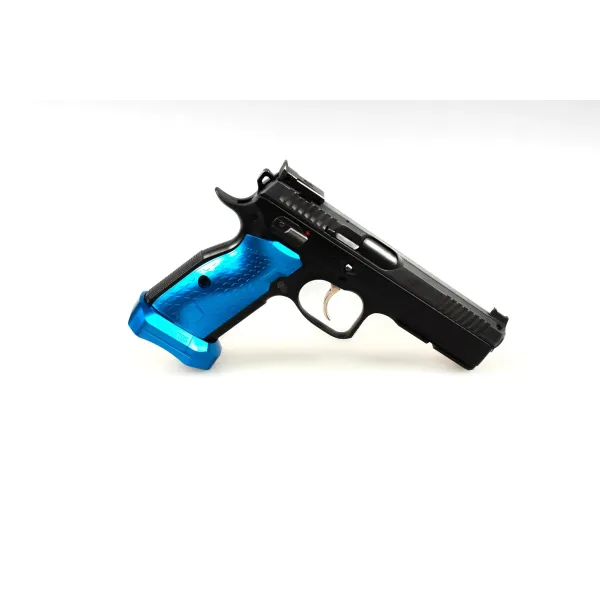 Grips & magwell M-ARMS 3D President CZ SHADOW 2 Bleu