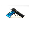 Grips & magwell M-ARMS 3D President CZ SHADOW 2 Bleu  Chez DEVILLE ARMORY. Votre armurerie en ligne.