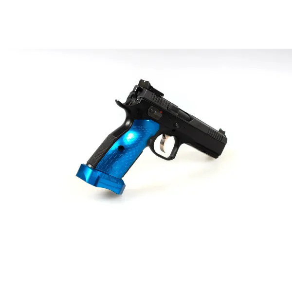 Grips & magwell M-ARMS 3D President CZ SHADOW 2 Bleu