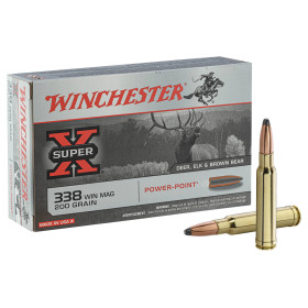 Cartouches Winchester 338 Win  Chez DEVILLE ARMORY. Votre armurerie en ligne.