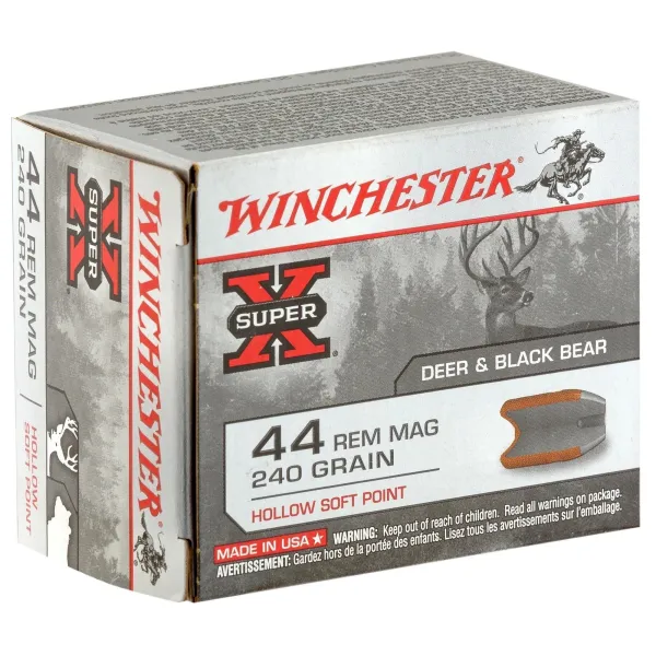 20 Cartouches Winchester 44 Rem Mag