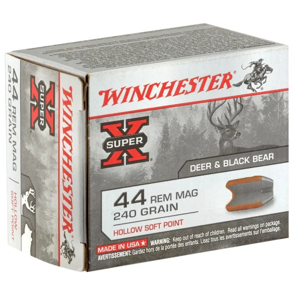 20 Cartouches Winchester 44 Rem Mag