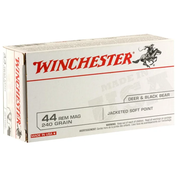 20 Cartouches Winchester 44 Rem Mag
