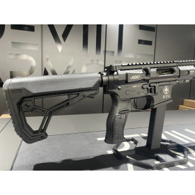 CARABINE ADC AR9 SILENCE CAL. 9X19 NOIR 9.5" GARDE MAIN 12" AVEC A-TEC PMM6 1/2X28  Chez DEVILLE ARMORY. Votre armurerie en lign