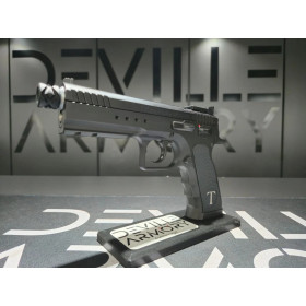Pistolet TANFOGLIO TACTICAL PRO 9X19  Chez DEVILLE ARMORY. Votre armurerie en ligne.