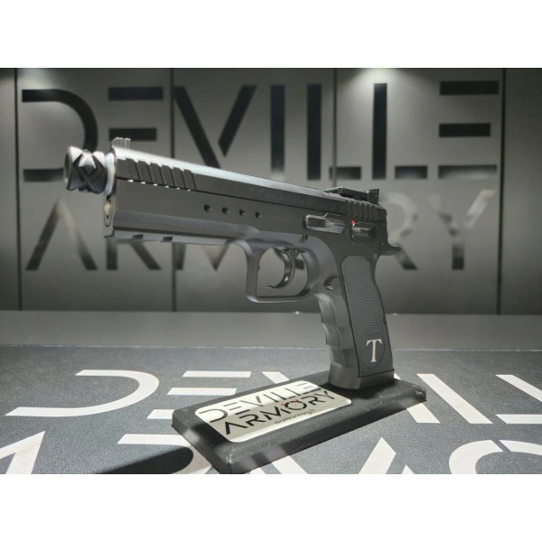 Pistolet TANFOGLIO TACTICAL PRO 9X19  Chez DEVILLE ARMORY. Votre armurerie en ligne.