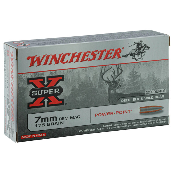 Winchester 7 mm Rem Mag  Chez DEVILLE ARMORY. Votre armurerie en ligne.