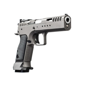 Pistolet Tanfoglio Limited custom tungsten OR 9X19  Chez DEVILLE ARMORY. Votre armurerie en ligne.