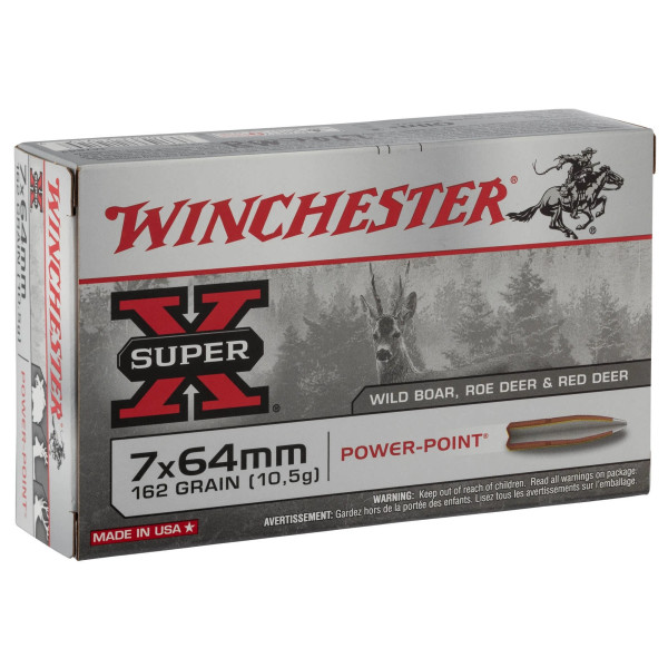 Cartouches Winchester 7x64  Chez DEVILLE ARMORY. Votre armurerie en ligne.