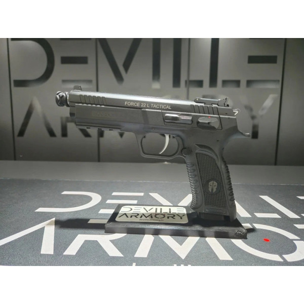 Pistolet Tanfoglio Force 22 Tactical 22Lr  Chez DEVILLE ARMORY. Votre armurerie en ligne.