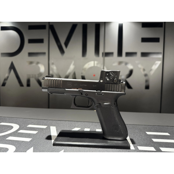 Pistolet GLOCK 47 FS A-CUT COMBO AIMPOINT COA  Chez DEVILLE ARMORY. Votre armurerie en ligne.