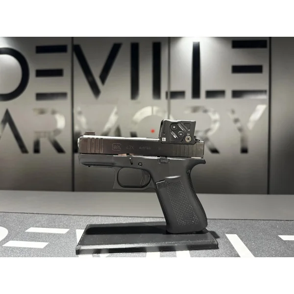 Pistolet Glock 43X Gen5 FS A-Cut Combo Aimpoint COA 9x19