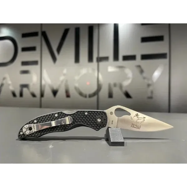 BYRD SERIE LIMITE CDF 2024 (Spyderco) Harrier 2 Noir