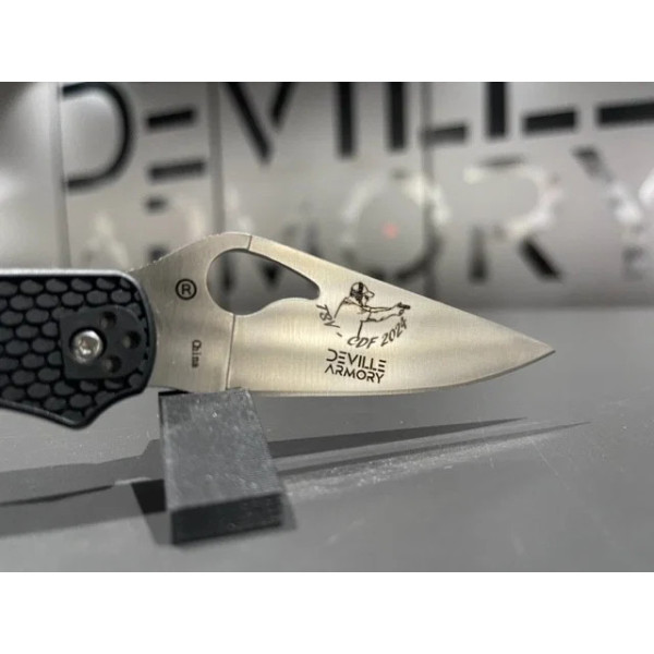 BYRD SERIE LIMITE CDF 2024 (Spyderco) Harrier 2 Noir