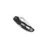 BYRD (Spyderco) Harrier 2 Semi-dentée Noir