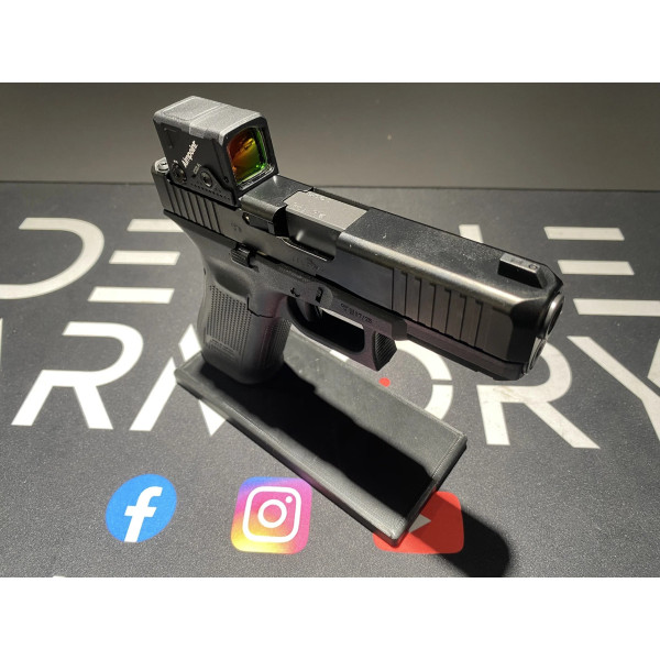 Pistolet Glock 45 Gen5 FS A-Cut Combo Aimpoint COA 9x19  Chez DEVILLE ARMORY. Votre armurerie en ligne.
