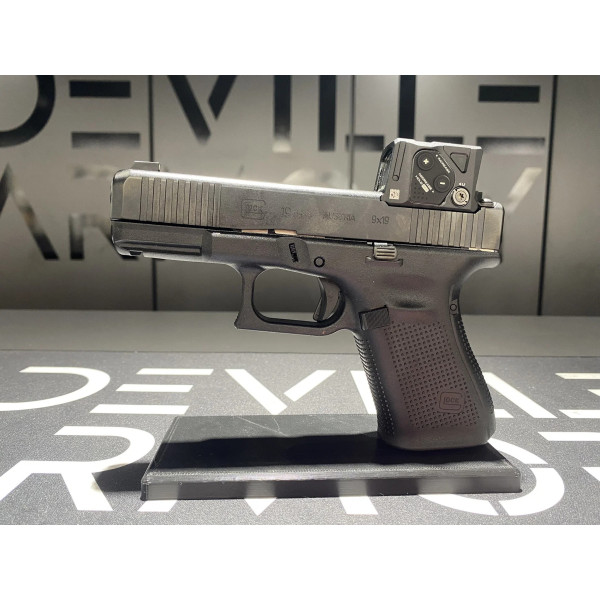 Pistolet Glock 19 Gen5 FS A-Cut Combo Aimpoint COA 9x19  Chez DEVILLE ARMORY. Votre armurerie en ligne.