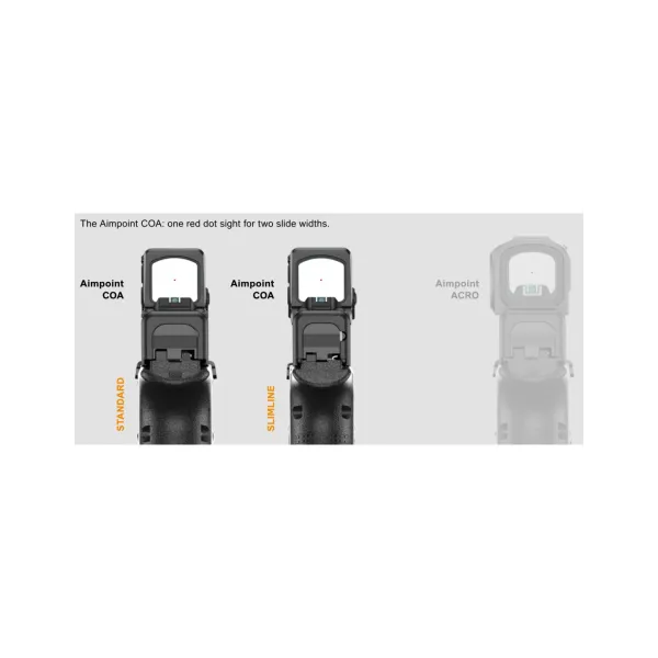 Pistolet GLOCK 45 HUNTER EDITION A-CUT FILETE COMBO AIMPOINT COA