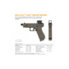Pistolet GLOCK 45 HUNTER EDITION A-CUT FILETE COMBO AIMPOINT COA  Chez DEVILLE ARMORY. Votre armurerie en ligne.