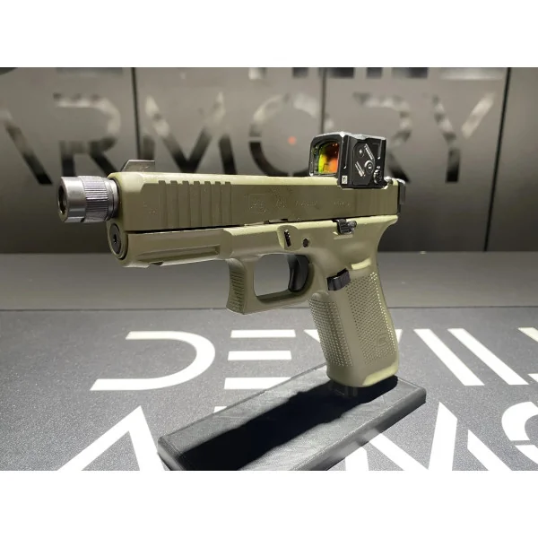 Pistolet GLOCK 45 HUNTER EDITION A-CUT FILETE COMBO AIMPOINT COA