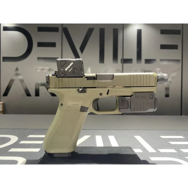 Pistolet Glock 45 Hunter Edition A-CUT Fileté Combo Aimpoint + GTL II