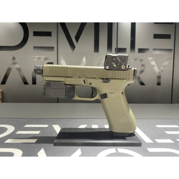 Pistolet Glock 45 Hunter Edition A-CUT Fileté Combo Aimpoint + GTL II  Chez DEVILLE ARMORY. Votre armurerie en ligne.