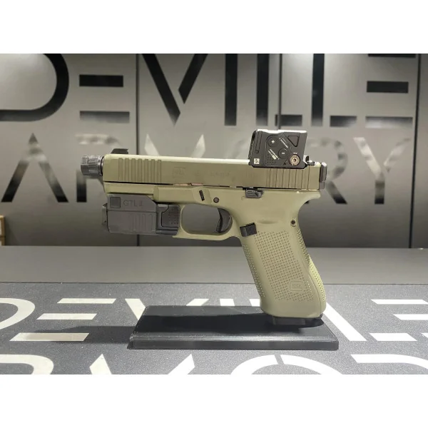Pistolet Glock 45 Hunter Edition A-CUT Fileté Combo Aimpoint + GTL II