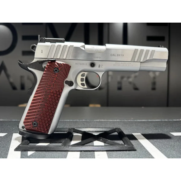 Pistolet Tanfoglio FT 1911 Custom Chrome 9X19