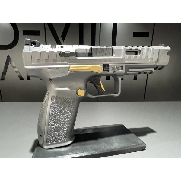 Pistolet SFX RIVAL GREY 9X19  Chez DEVILLE ARMORY. Votre armurerie en ligne.