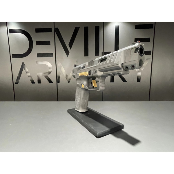 Pistolet SFX RIVAL GREY 9X19  Chez DEVILLE ARMORY. Votre armurerie en ligne.