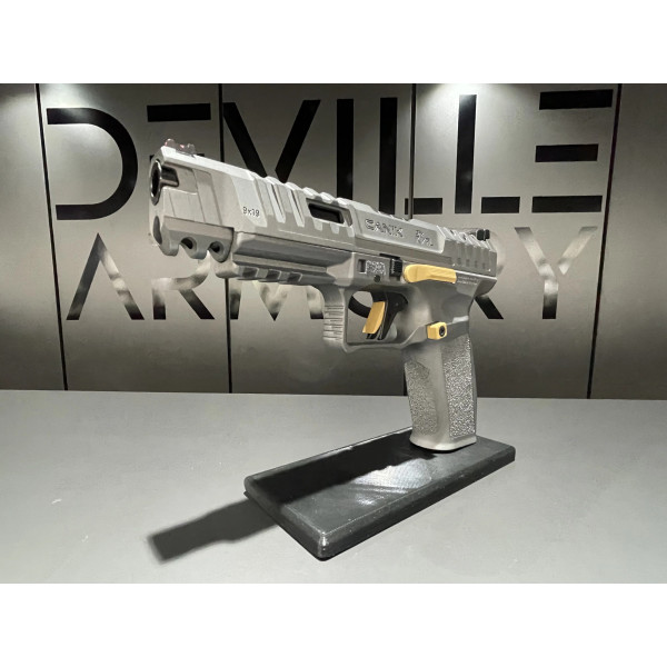 Pistolet SFX RIVAL GREY 9X19  Chez DEVILLE ARMORY. Votre armurerie en ligne.