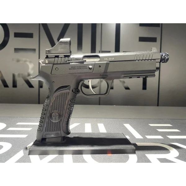 Pistolet Tanfoglio Force 22 Tactical + Point rouge Burris FastFire C (6Moa) 22Lr