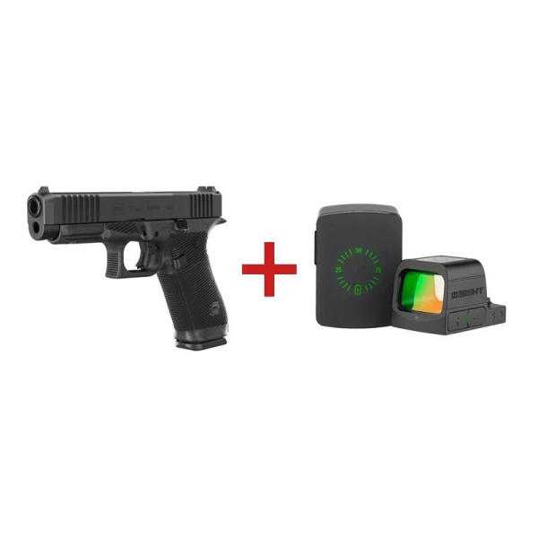 Pack GLOCK 17 GEN6 + Viseur Osight S  Chez DEVILLE ARMORY. Votre armurerie en ligne.