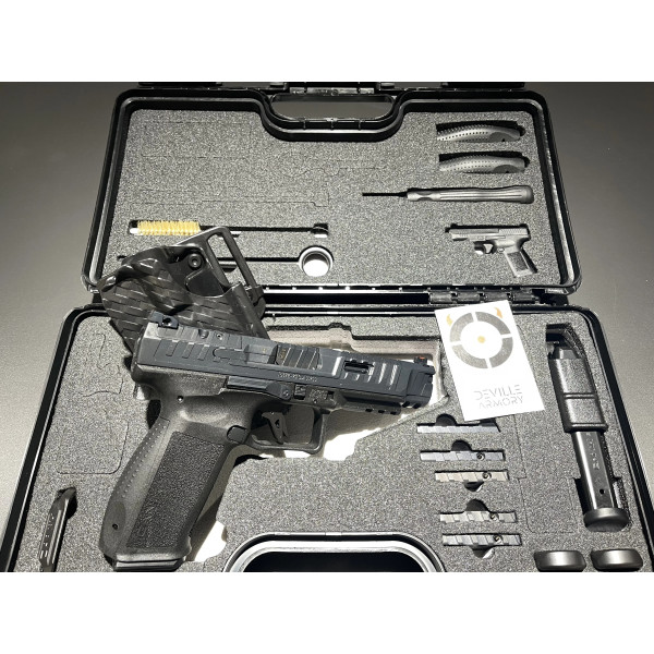 PISTOLET SFX RIVAL DARK SIDE 9X19  Chez DEVILLE ARMORY. Votre armurerie en ligne.