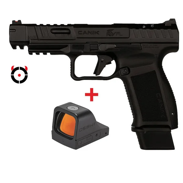 Pack Canik SFX Rival Dark 9x19 + Viseur Osight X