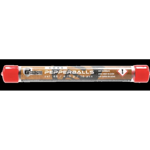 Umarex BILLES POIVRE NOYAU ACIER P2P CAL 68 X10