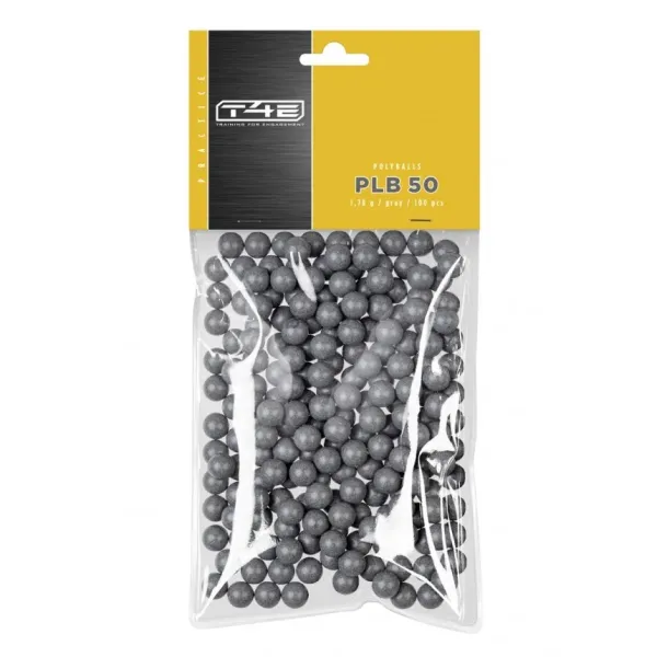 T4E BILLES SYNTHETIQUES POUR PLINKING CAL 50 X100 - PRACTICE PLB 50
